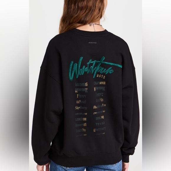 Anine Bing Kenny Leopard Sweatshirt - Picture 2 of 6